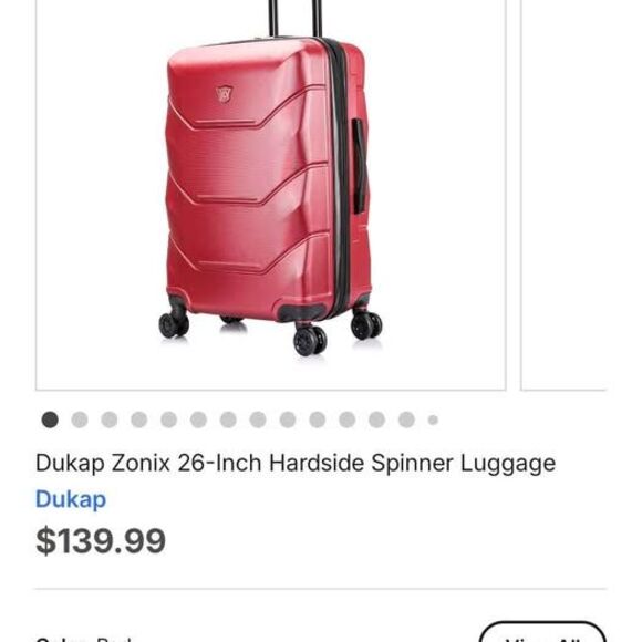 Dukap Zonix 26-Inch Hardside Spinner Luggage main image 4